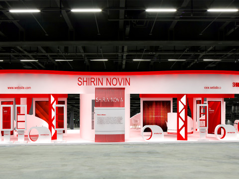3d exhibition Modello 3D