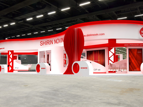 3d exhibition Modello 3D
