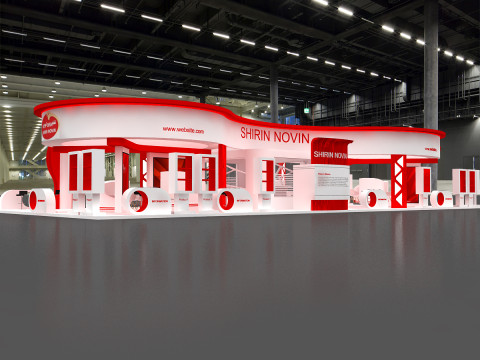 3d exhibition Modello 3D