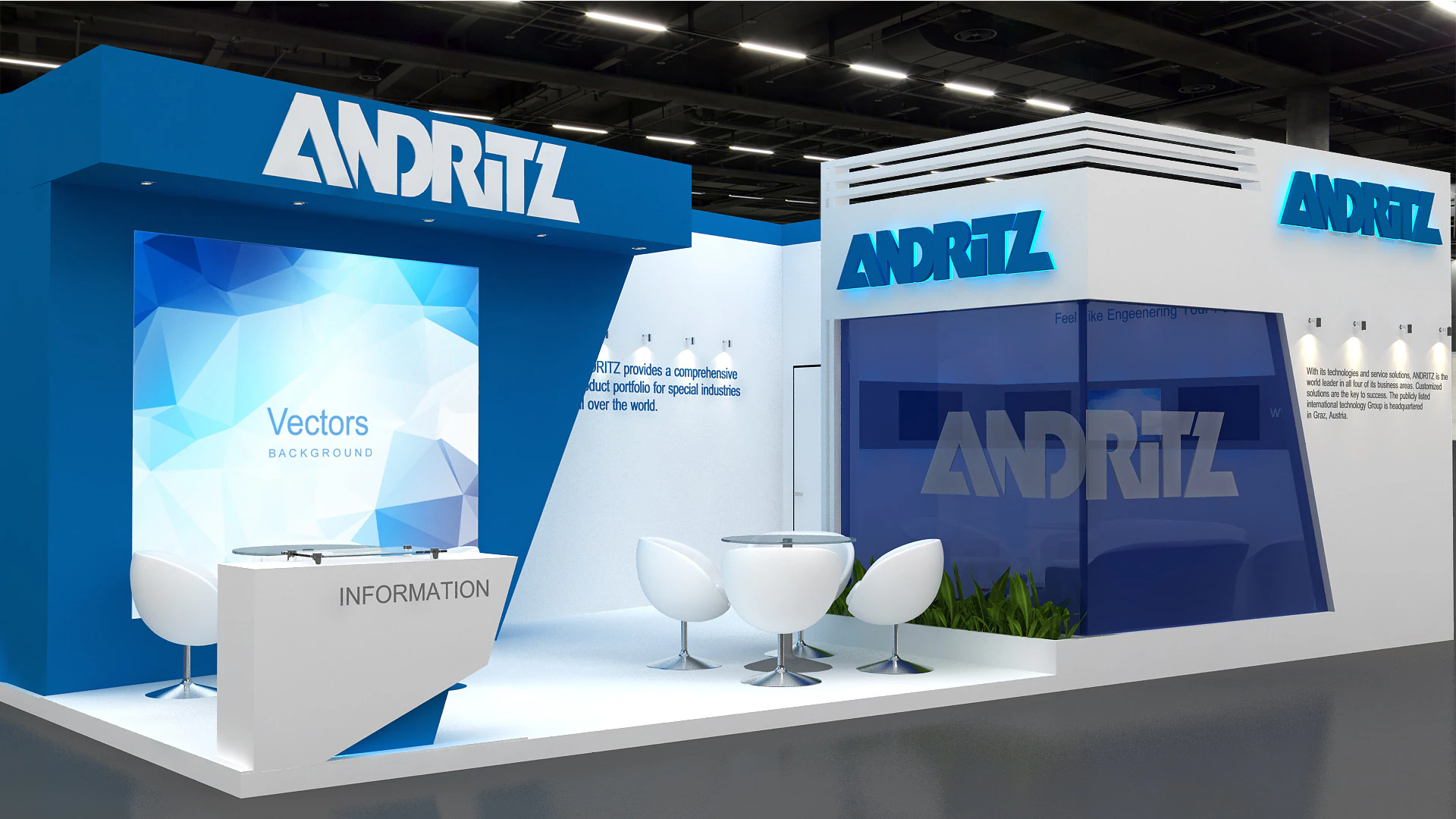 3d exhibition 3D Model .c4d .max .obj .3ds .fbx .stl .blend 