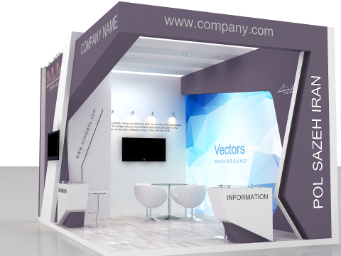 3d exhibition Model 3D