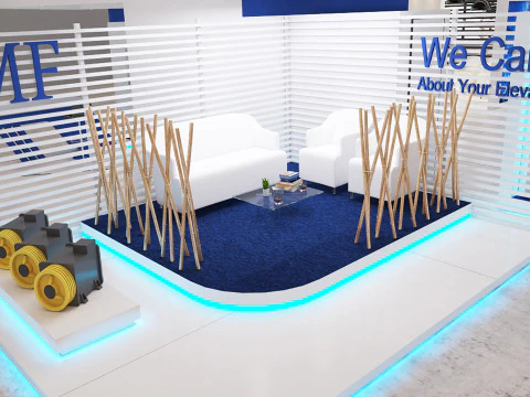 3д выставка 3D Модель