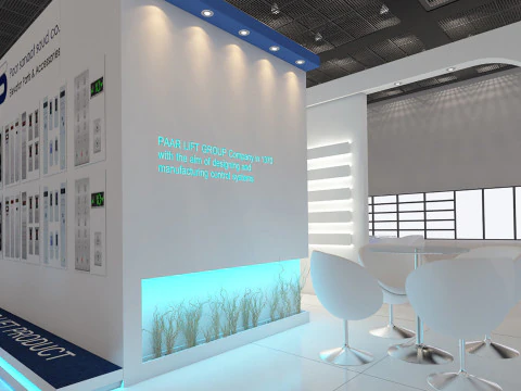 3д выставка 3D Модель