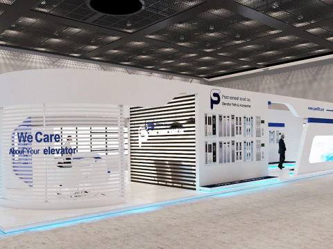 3д выставка 3D Модель