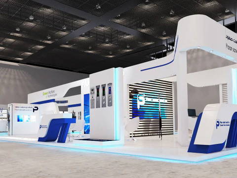 3д выставка 3D Модель