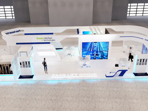 3д выставка 3D Модель