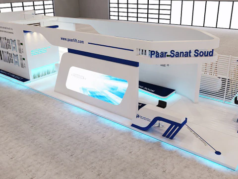 3д выставка 3D Модель