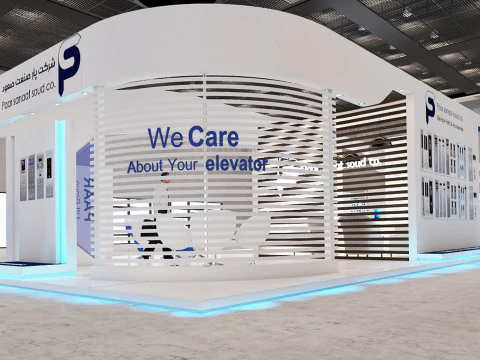 3д выставка 3D Модель