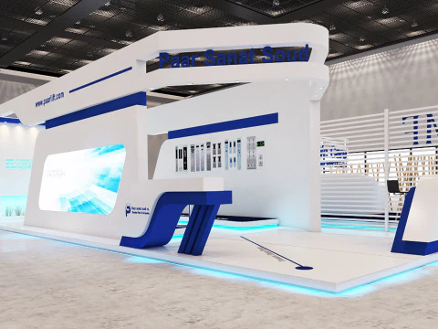 3д выставка 3D Модель