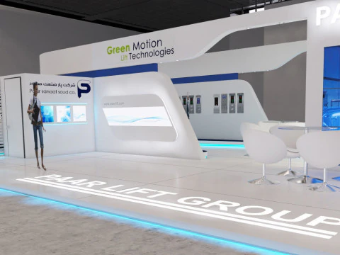 3д выставка 3D Модель