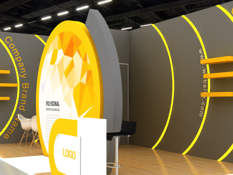 3d exhibition Modelo 3D