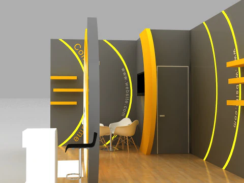 3d exhibition 3D Model