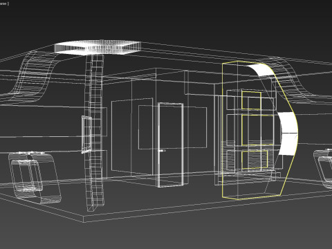 3D Exhibition Stand 3D Model