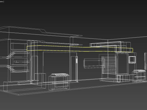 3D Exhibition Booth Design 3D Model