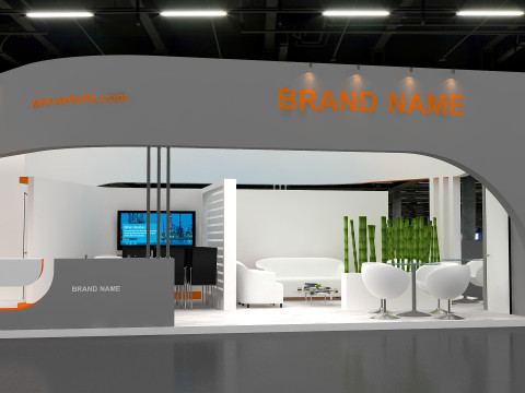 3D Exhibition Stand Model 3D