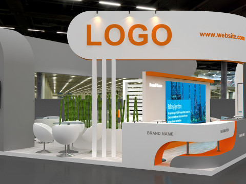 3D Exhibition Stand Model 3D