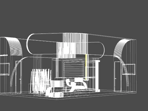 3D Exhibition Stand 3D Model
