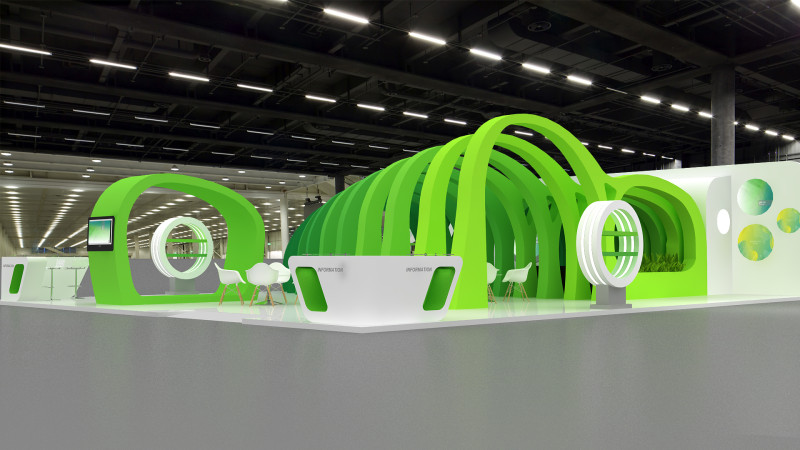 3d exhibition Modèle 3D .c4d .max .obj .3ds .fbx .stl .blend