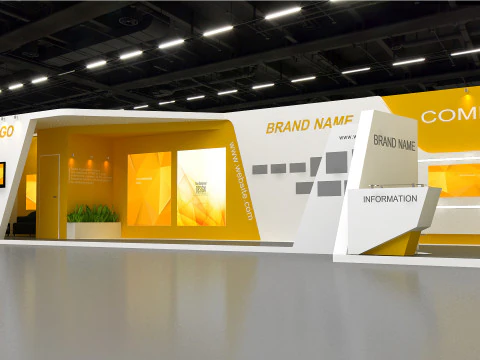 3d exhibition 3D Model