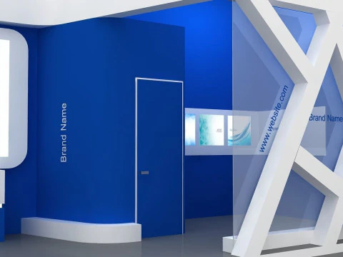 3d exhibition 3D Model