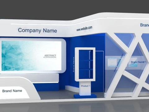 3d exhibition 3D Model