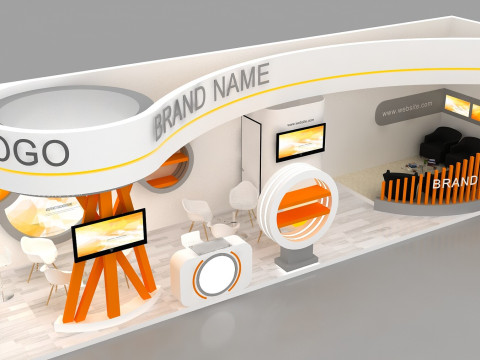 3d exhibition 3D Model