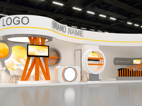 3d exhibition 3D Model