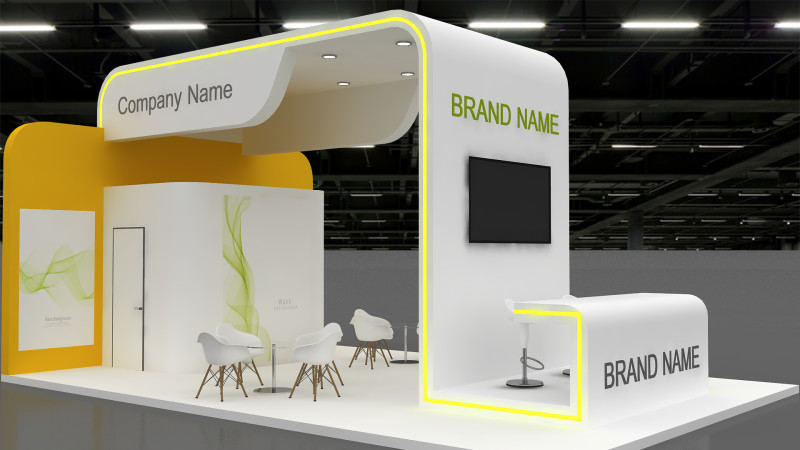 Exhibition 3D 3D मॉडल .c4d .max .obj .3ds .fbx .stl .blend