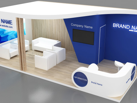 Exhibition 3D 3D Model