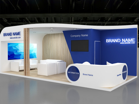 Exhibition 3D 3D Model