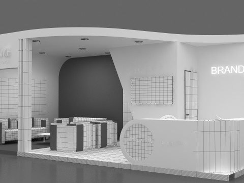 Exhibition 3D 3D Model