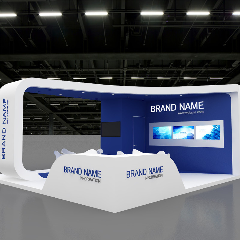 Exhibition 3D 3D Modell .c4d .max .obj .3ds .fbx .stl .blend