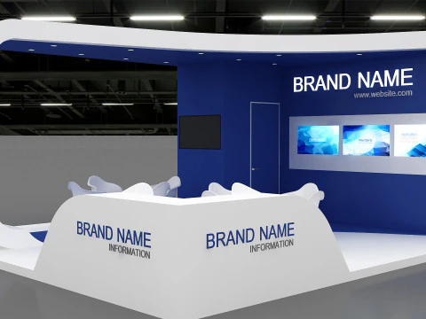 Exhibition 3D 3D Model