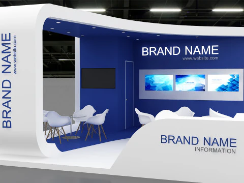 Exhibition 3D 3D Model