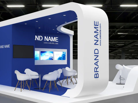 Exhibition 3D 3D Model