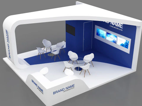 Exhibition 3D 3D Model