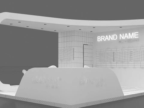 Exhibition 3D 3D Model