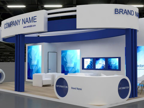 Выставка 3D 3D Модель