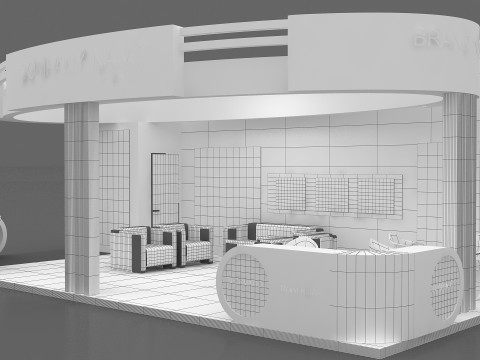 Exhibition 3D Modelo 3D