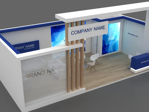 Exhibition 3D 3D Model