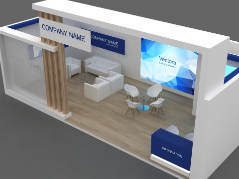 Exhibition 3D 3D Модель