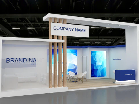 Exhibition 3D 3D Model