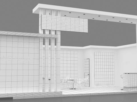 Exhibition 3D 3D Model