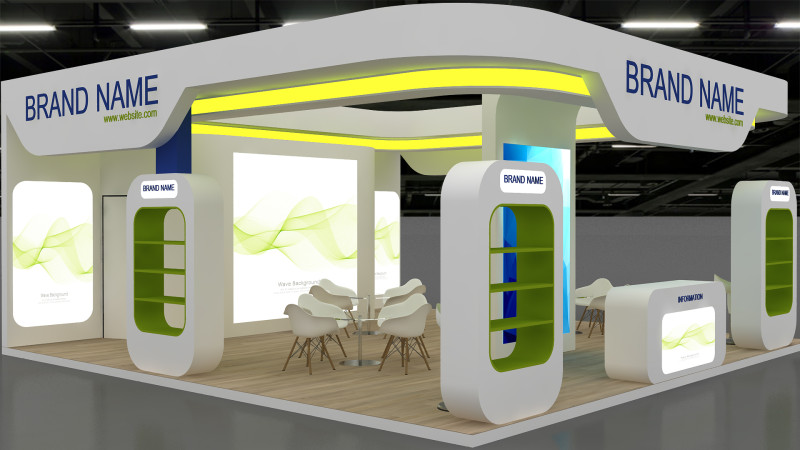 Exhibition 3D Modelo 3D .c4d .max .obj .3ds .fbx .stl .blend