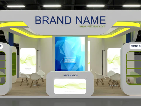 Exhibition 3D 3D Model