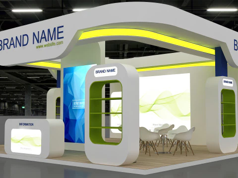 Exhibition 3D 3D Model