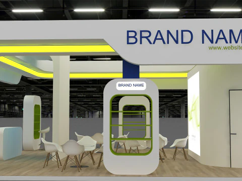 Exhibition 3D 3D Model