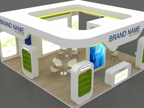 Exhibition 3D 3D Model