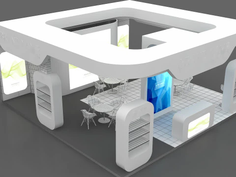 Exhibition 3D 3D Model