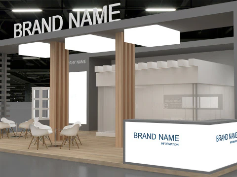 Exhibition 3D 3D Model